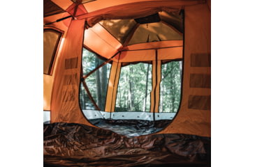 Image of Gazelle T4 Plus Hub Tent With Screen Room, Sunten/Sedona Orange, 012642022388