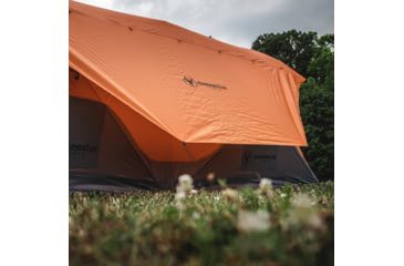 Image of Gazelle T4 Plus Hub Tent With Screen Room, Sunten/Sedona Orange, 012642022388