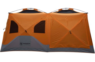 Image of Gazelle T4 Plus Hub Tent With Screen Room, Sunten/Sedona Orange, 012642022388
