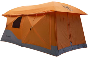 Image of Gazelle T4 Plus Hub Tent With Screen Room, Sunten/Sedona Orange, 012642022388