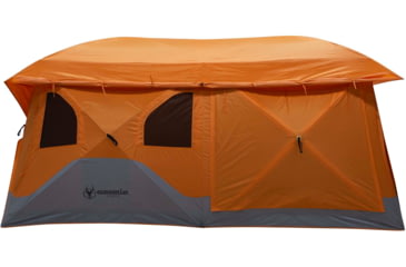 Image of Gazelle T4 Plus Hub Tent With Screen Room, Sunten/Sedona Orange, 012642022388