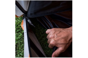 Image of Gazelle T4 Plus Hub Tent With Screen Room, Sunten/Sedona Orange, 012642022388