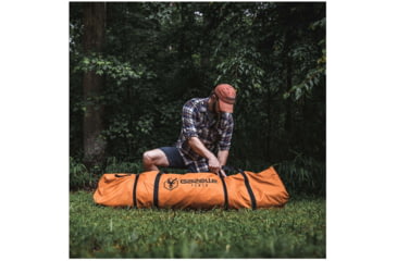 Image of Gazelle T4 Plus Hub Tent With Screen Room, Sunten/Sedona Orange, 012642022388