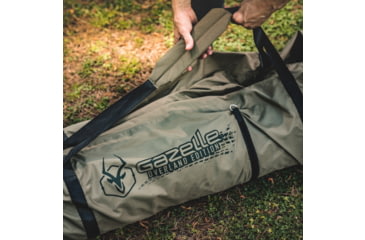 Image of Gazelle T4 Water-Resistant Duffle Bag, Alpine Green/Oak Moss, GA116