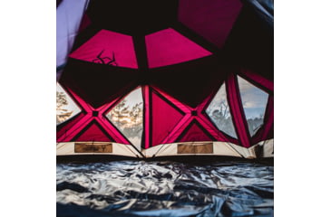 Image of Gazelle Tent T-Hex Overland Edition, Burgundy Sky, 85 x 144 x 136, GT601BS