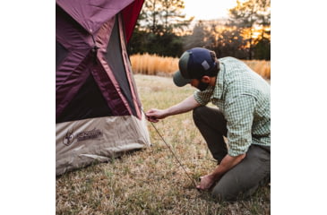Image of Gazelle Tent T-Hex Overland Edition, Burgundy Sky, 85 x 144 x 136, GT601BS