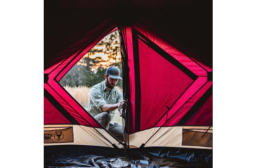 Image of Gazelle Tent T-Hex Overland Edition, Burgundy Sky, 85 x 144 x 136, GT601BS