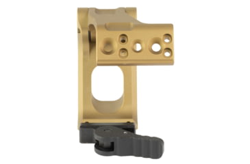 Image of GBRS Group FTC, OMNI Magnifier Mount, Anodized Finish, Flat Dark Earth, GEAR-FTCOMNI-FDE