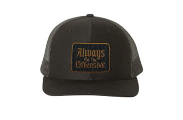 Image of Gbrs Group Gear GBRS Group Always On The Offensive Trucker Hat, HAT-TRK-AOO-BLK