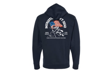 Image of Gbrs Group Gear GBRS Group Patriotism Isnt Dead Zip Up Hoodie, ZUH-NVY-PID-S