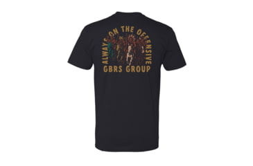 Image of GBRS Group Tribe Short Sleeve Shirt - Men's, Black/Multicolor, Small, SS-BLK-TRI-S