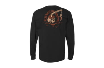 Image of GBRS Group War Crimes Long Sleeve Shirt - Men's, Black/Multicolor, Extra Large, LS-BLK-WAR-XL