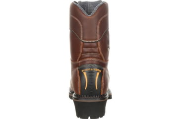 Image of Georgia Boot AMP LT Logger Waterproof 9 inch Work Boot w/Composite Toe - Mens, Brown, 10, GB00236-100M