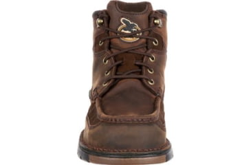 Image of Georgia Boot Athens Waterproof 6 inch Work Boot w/Steel Toe - Men's, Brown, 10 Wide, G7603-100W