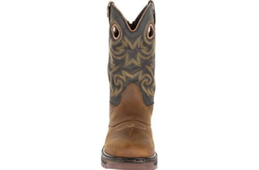 Image of Georgia Boot Carbo-Tec LT Waterproof 11 inch Pull-On Work Boot - Mens, Brown/Black, 8.5, GB00266-085M