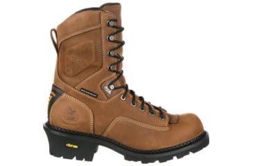 Image of Georgia Boot Comfort Core Logger 9 inch Work Boot w/Composite Toe - Mens, Brown, 9.5 Wide, GB00097-095W