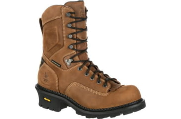 Image of Georgia Boot Comfort Core Logger 9 inch Work Boot w/Composite Toe - Mens, Brown, 9.5 Wide, GB00097-095W