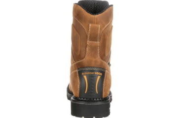 Image of Georgia Boot Comfort Core Waterproof Low-Heel Logger 8 inch Work Boot - Mens, Crazy Horse, 8.5 Wide, GB00122-085W