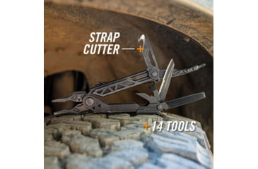 Image of Gerber Center-Drive Rescue Multi-Tool, 3.25in, 420HC, Partially Serrated Blade, MOLLE-Compatible Sheath, 30-001893