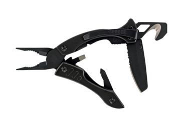 Image of Gerber Crucial Black Multi-Tool w/Strap Cutter- Clam 31-001518