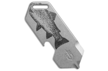 Image of Gerber Shard DT Keychain Multi-Tool 3-in-1, Silver/Fish, 2.50 inch, BHQ-208942