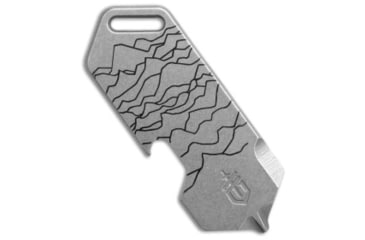 Image of Gerber Shard DT Keychain Multi-Tool 3-in-1, Silver/Hills, 2.50 inch, BHQ-208941