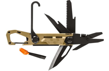 Image of Gerber Stakeout Multi-Tool, Bronze, 2.2in Plain Edge Scandi Grind Blade, 30-001744