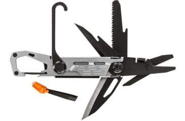 Image of Gerber Stakeout Multi-Tool, Silver, 2.2in Plain Edge Scandi Grind Blade, 30-001740