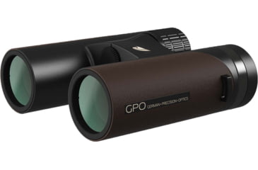 Image of German Precision Optics PASSION ED 8x32mm Schmidt-Pechan Prism Binocular, Rubber Armor, Dark Brown Earth, B303