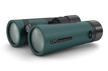 Image of German Precision Optics Polariz 10x42mm Roof Binocular Bundle, Black/Green, B100-BU