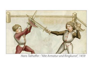 Image of Get Dressed For Battle Talhoffer Sparring Buckler 20 1/8in, AB3398