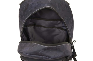 Image of Girls With Guns Midnight Deluxe Backpack w/ Lockable Concealed Carry, Black/Shade Blackout Camo, 10 in x 19 in x 7.5 in, 70637