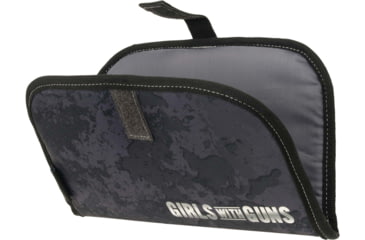 Image of Girls With Guns Midnight Range Bag, Black/Shade Blackout Camo, 15 in x 8 in x 8 in, 70639