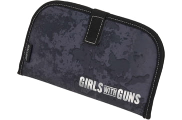 Image of Girls With Guns Midnight Range Bag, Black/Shade Blackout Camo, 15 in x 8 in x 8 in, 70639