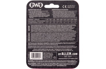Image of Girls With Guns Silencer Foam Ear Plugs, 32 dB NRR, ANSI S3.19 &amp; CE EN352-1 Hearing Protection Rated, 6-Pairs per Pack, Teal, One Size, 2389