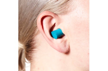 Image of Girls With Guns Silencer Foam Ear Plugs, 32 dB NRR, ANSI S3.19 &amp; CE EN352-1 Hearing Protection Rated, 6-Pairs per Pack, Teal, One Size, 2389