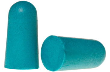 Image of Girls With Guns Silencer Foam Ear Plugs, 32 dB NRR, ANSI S3.19 &amp; CE EN352-1 Hearing Protection Rated, 6-Pairs per Pack, Teal, One Size, 2389