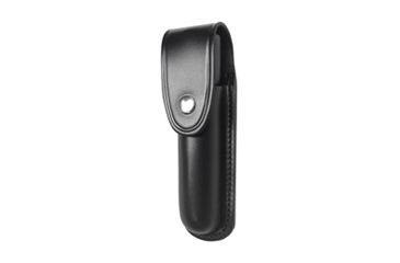 Image of Gould &amp; Goodrich K-Force Flashlight Case, Brass Snap - Coast HP7R, Black Weave, K672-3WBR