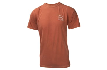 Image of Glock AA75113 Carry With Confidence Rust Orange Large Short Sleeve