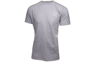 Image of Glock AA75117 Pursuit Of Perfection Gray Small Short Sleeve