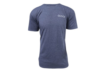 Image of Glock AA75159 American Flag Heather Navy 2XL Short Sleeve