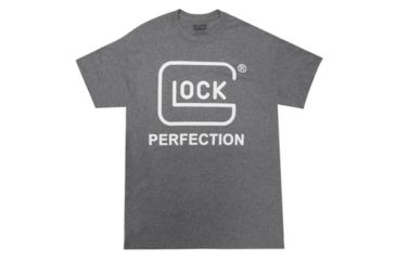 Image of Glock Big Logo T-Shirt HT Grey, 3XL