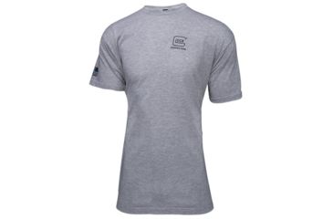 Image of Glock AP95681 Weve Got Your Six Medium Short Sleeve T-Shirt Gray Cotton/Polyes