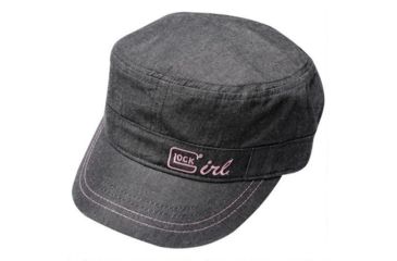 Image of GLOCK AS10009 CORP GLKGRL HAT BLK/SLV