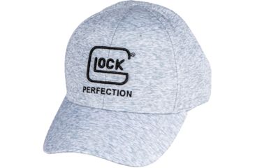 Image of Glock AS10072 Space Dye Hat Heather Gray Polyester Snapback