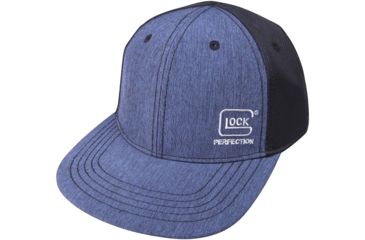 Image of Glock AS10080 Pro-Curve Hat Black/Navy Cotton/Mesh Velcro