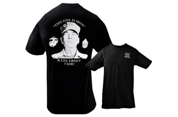 Image of Glock Short Sleeve T-Shirt Ermey Gunny Black XXX-Large Cotton GA10066