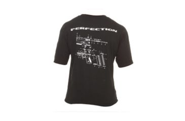 Image of Glock Short Sleeve Breakdown T-Shirt, Black, Large, GLGA10069