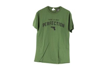 Image of Glock Short Sleeve "Only Perfection" Shirt, OD Green, Medium, GLAP95071