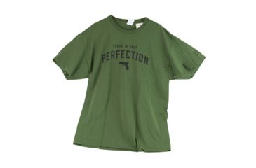 Image of Glock Short Sleeve "Only Perfection" Shirt, OD Green, XXXL, GLAP95075